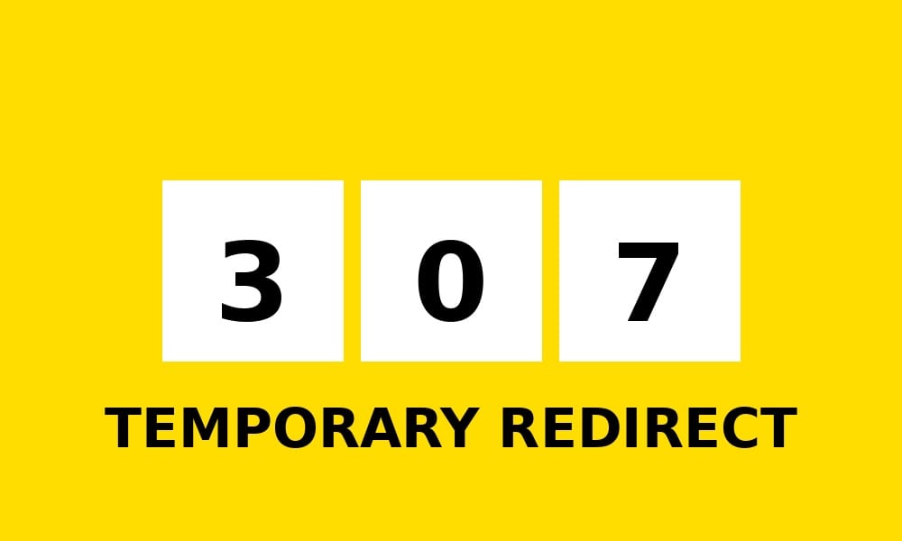 Status code 307