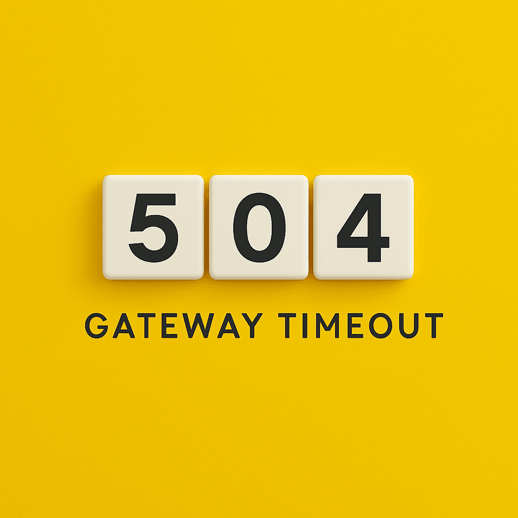 504 Gateway Timeout