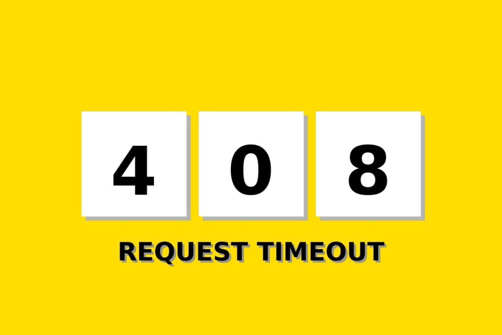 Status code 408