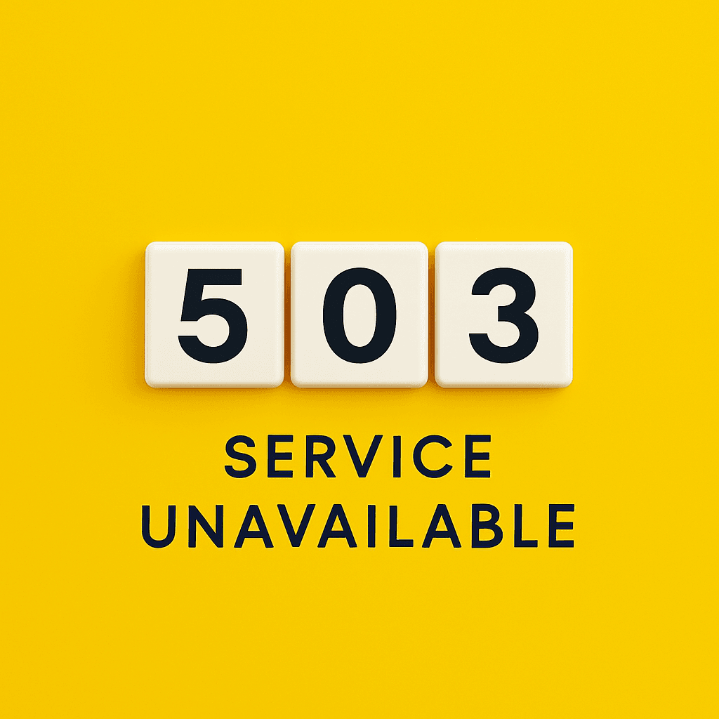 503 Service Unavailable