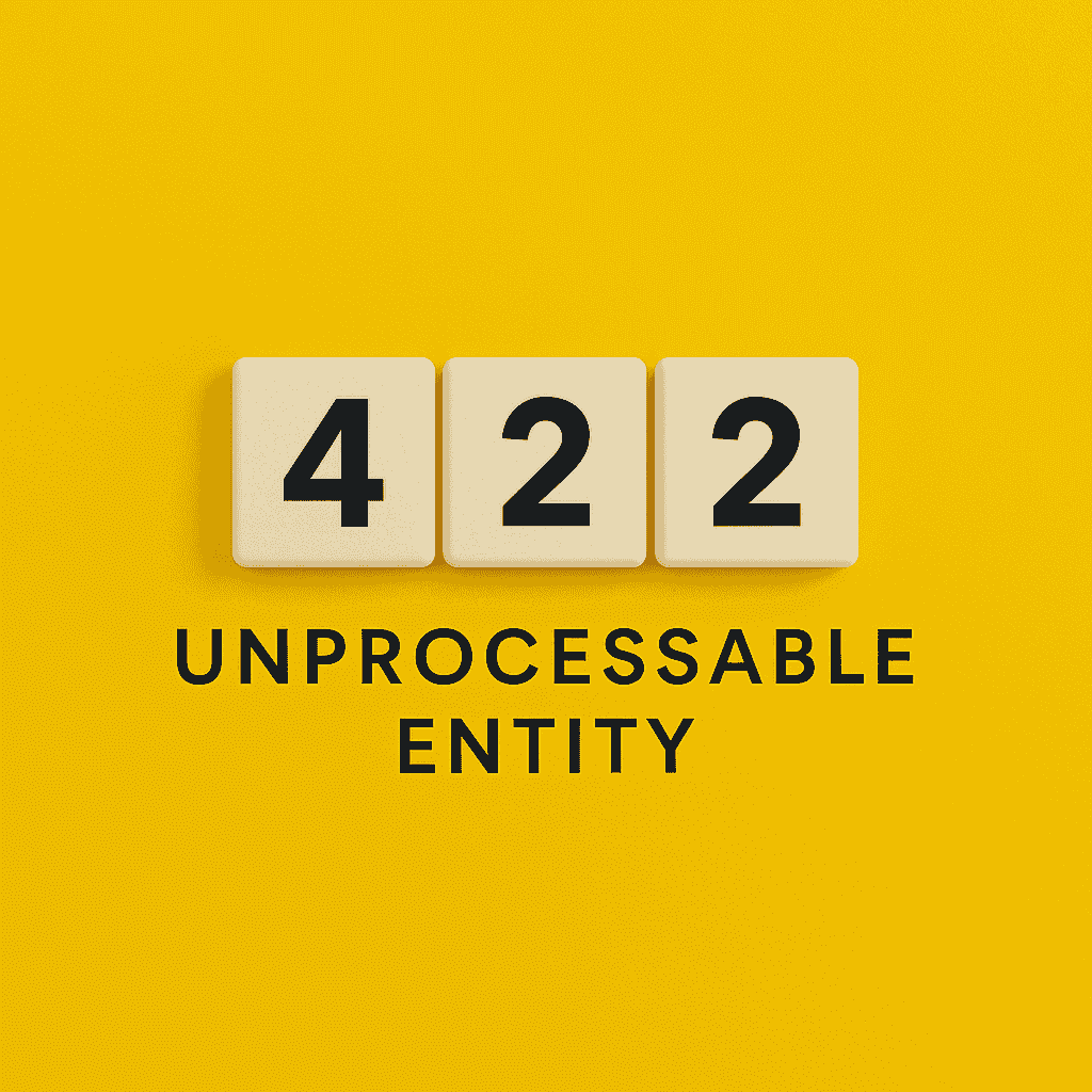 422 Unprocessable Entity
