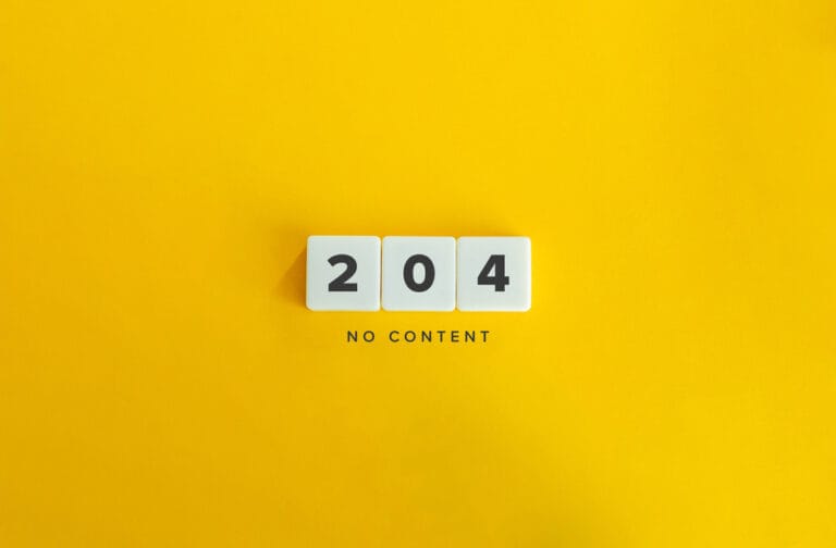 Code Server 204 Wat betekent statuscode 204 No Content?