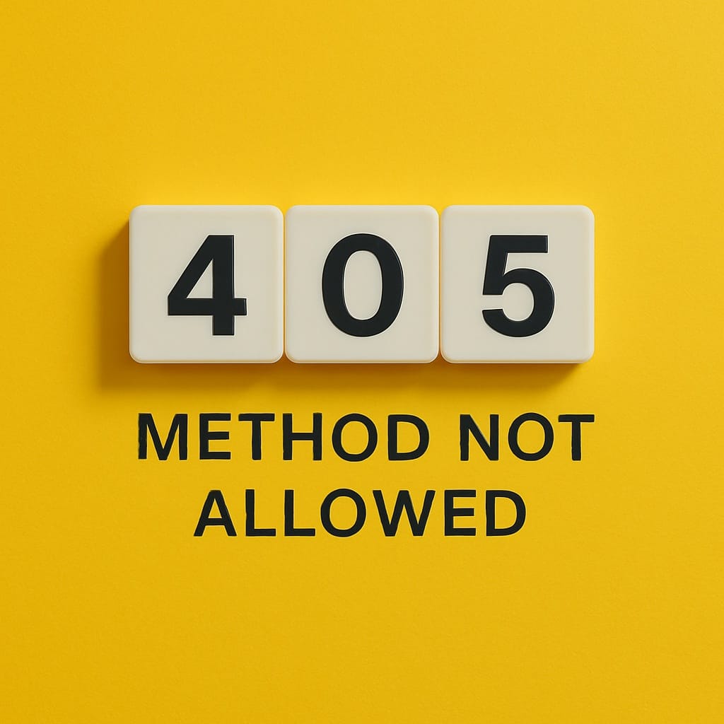 Statuscode 405