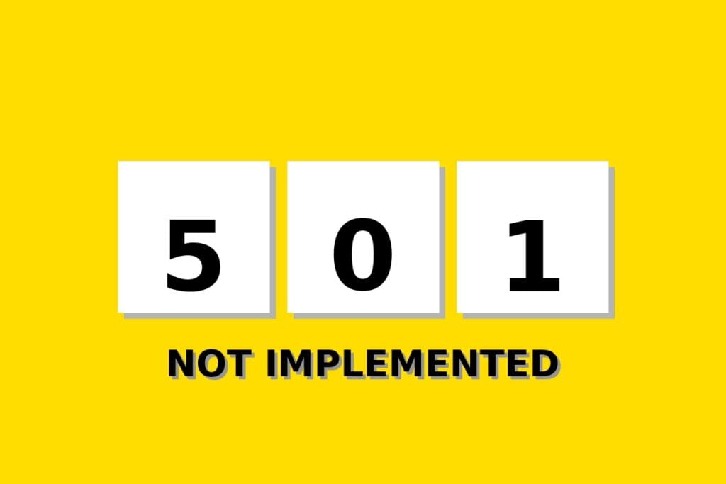 Statuscode 501