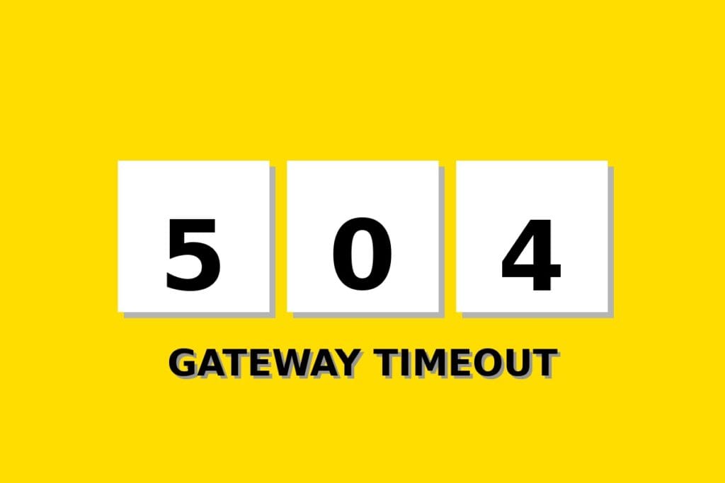 Statuscode 504