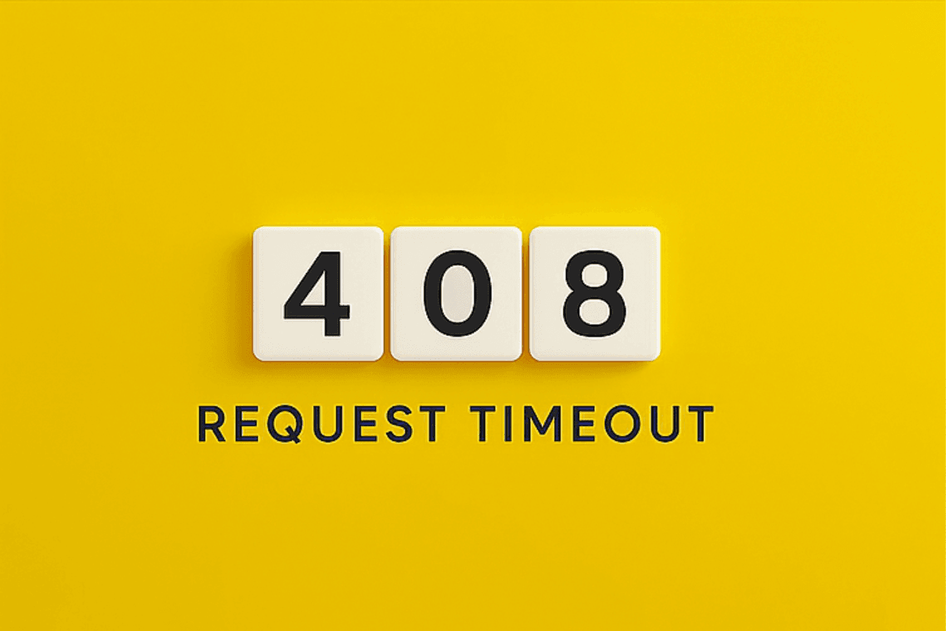 408 request timeout